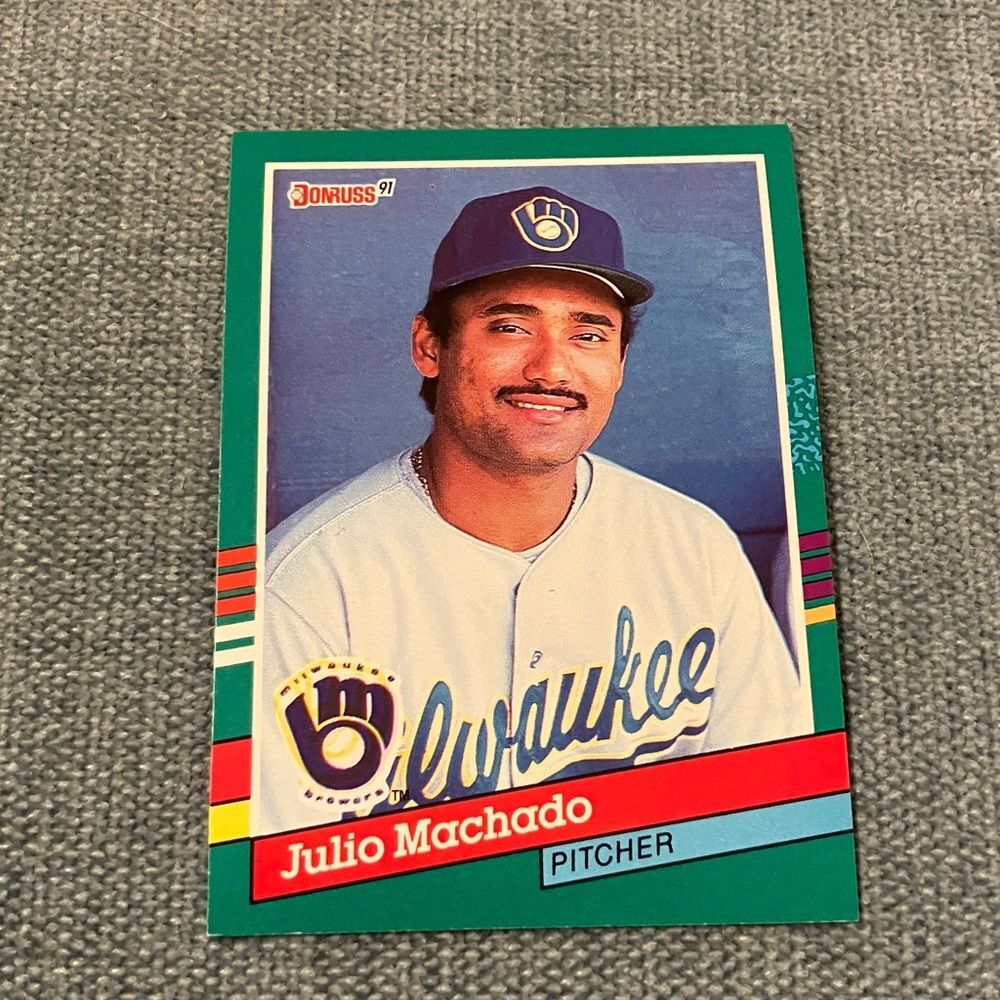 1991 Donruss Milwaukee Brewers Baseball Card Trading Card